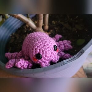Crochet Amigurumi Jumping Spider
